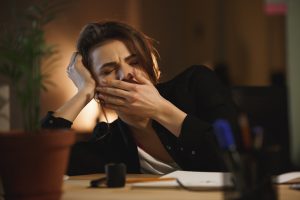 burnout and saying "I'm fine" as a way to hide emotions.